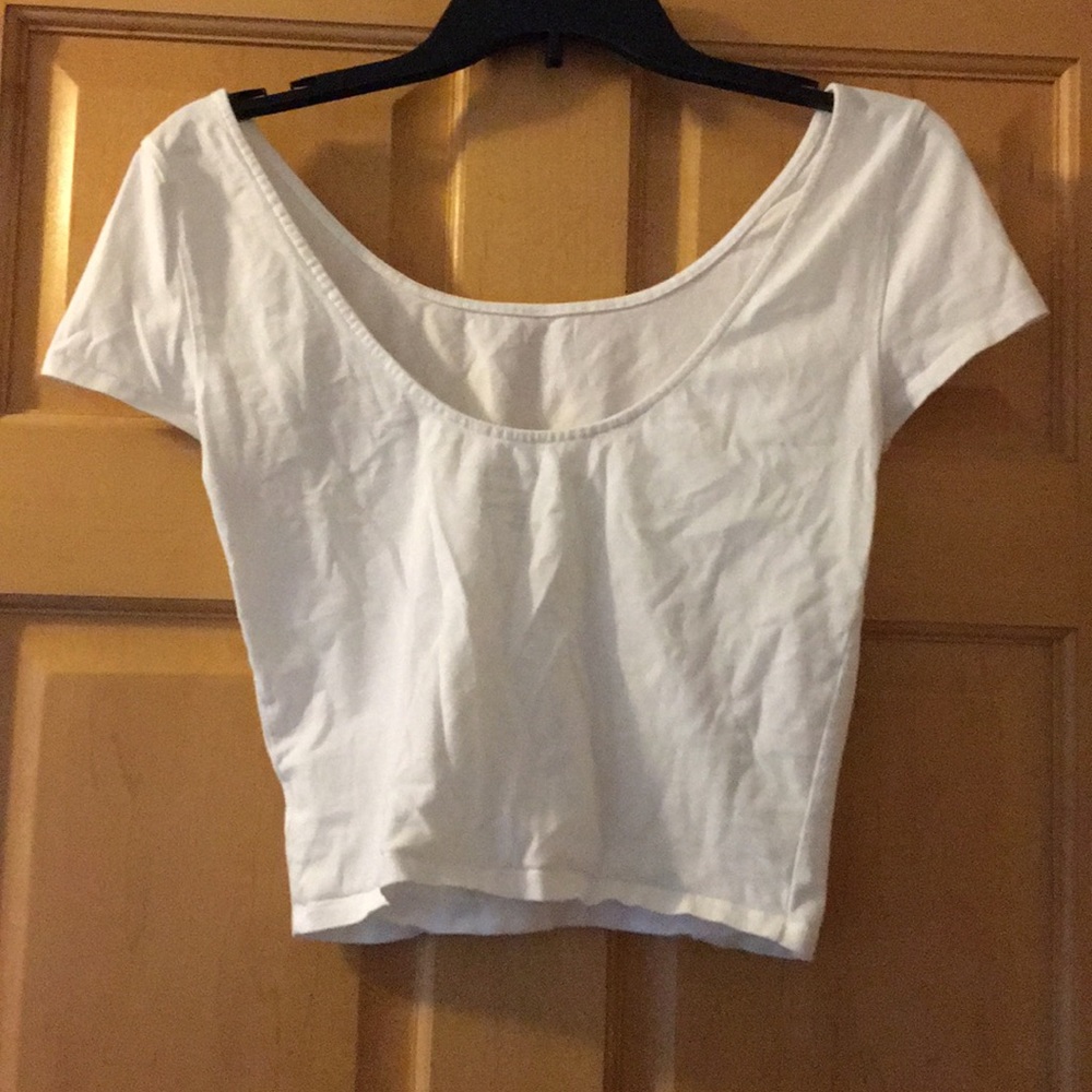 Scoop Back American Eagle Crop Top